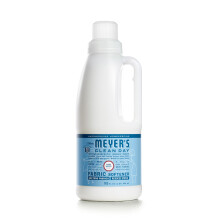 Assouplissant liquide pour textiles MRS. MEYER'S CLEAN DAY, infus aux huiles essentielles, sans parab ne, parfum eau de pluie, 940 ml (32 brass