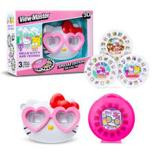 View Master - Hello Kitty Deluxe View Finder Set - Reel Viewer pentru copii pentru adul?i joc clasic jucarie retro kawaii nostalgic cadou vizuali