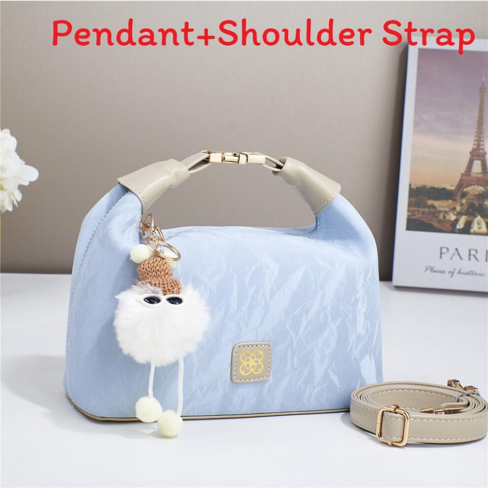 (Blue) Shoulder Fashion Women Bag Chic Handbag With Zipper Closure Casual Outings For-image-OPC-PHPPFWW-NEW