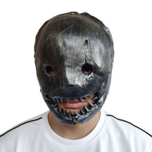 (Silver) Daylight Dead By Terror Butcher Resin Mask Trick Prop Christmas And Halloween