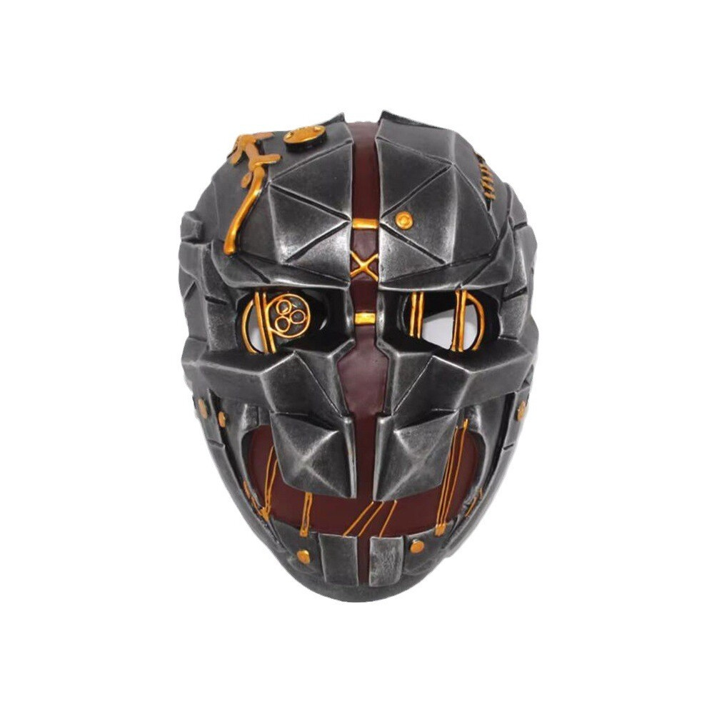 (Silver) Dishonored Corvo Attano Resin Mask Cosplay Prop For Christmas Events Halloween-image-OPC-PHPPKTR-NEW