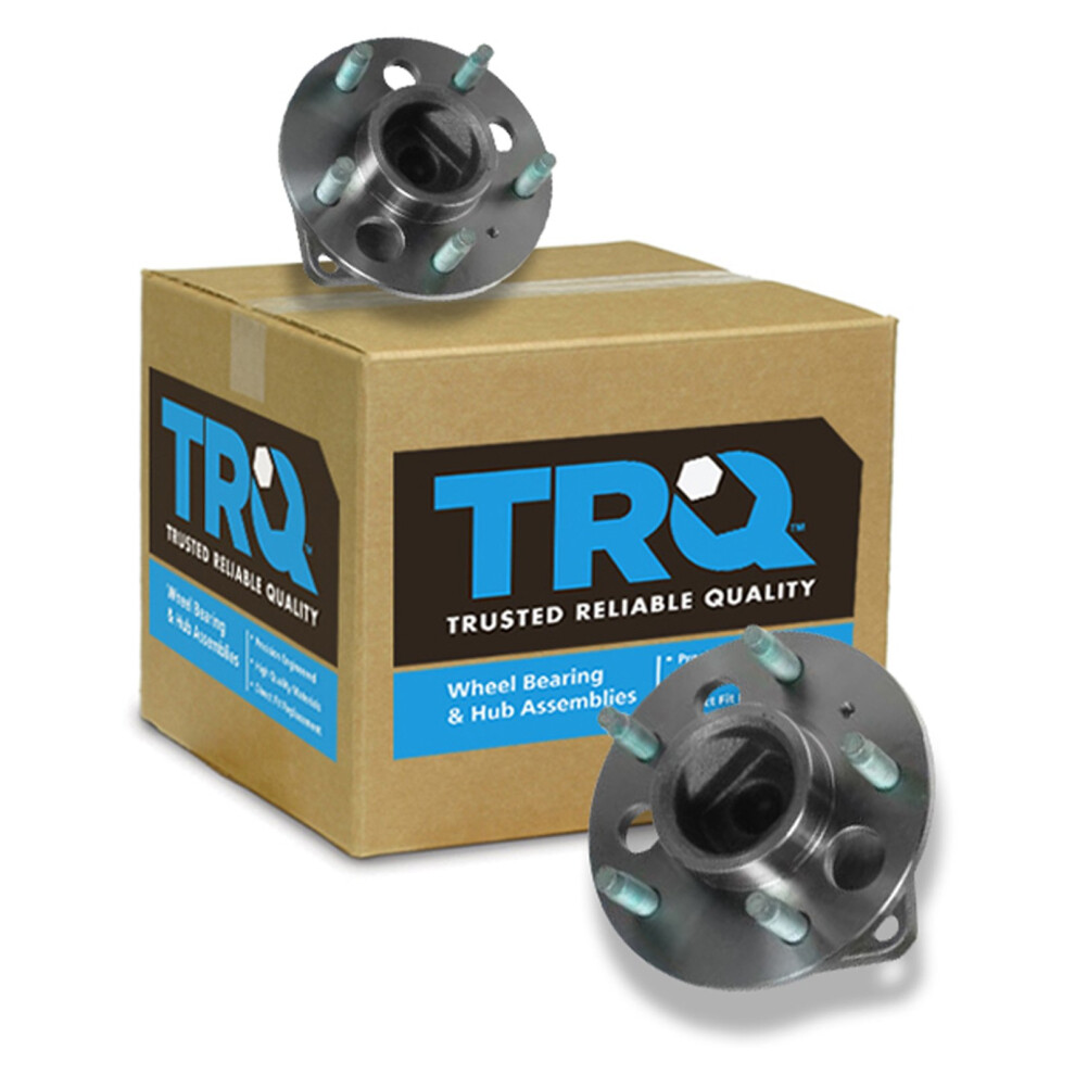 Trq Rear Wheel Hub Bearings Assembly Set Compatible With 1997-2003 Buick Century 1996 Regal 1996-2001 Chevrolet Lumina 1996-1999 Monte Carlo 1997 Olds 191213534120
