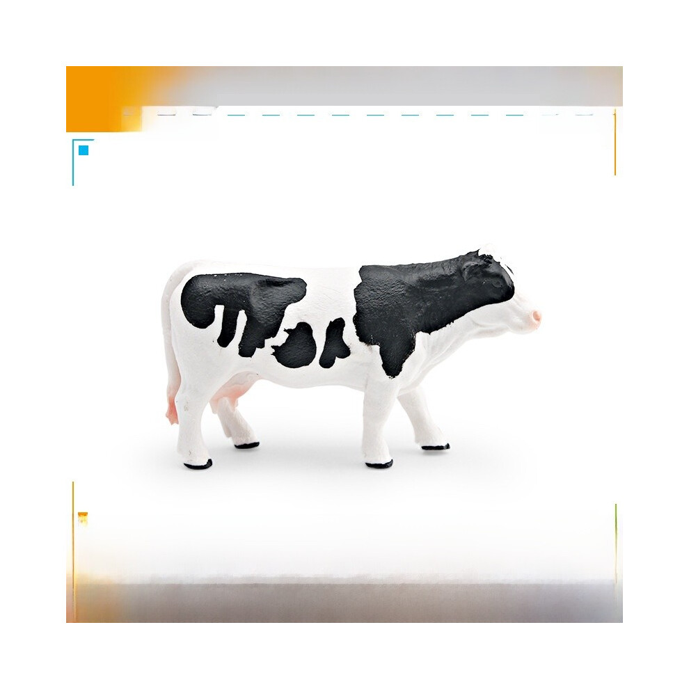 (CowBlue) Animal Wild Simulated Model Cow Long Horned Bull Yellow Takin Ornament Cattle-image-OPC-PHPPSQX-NEW