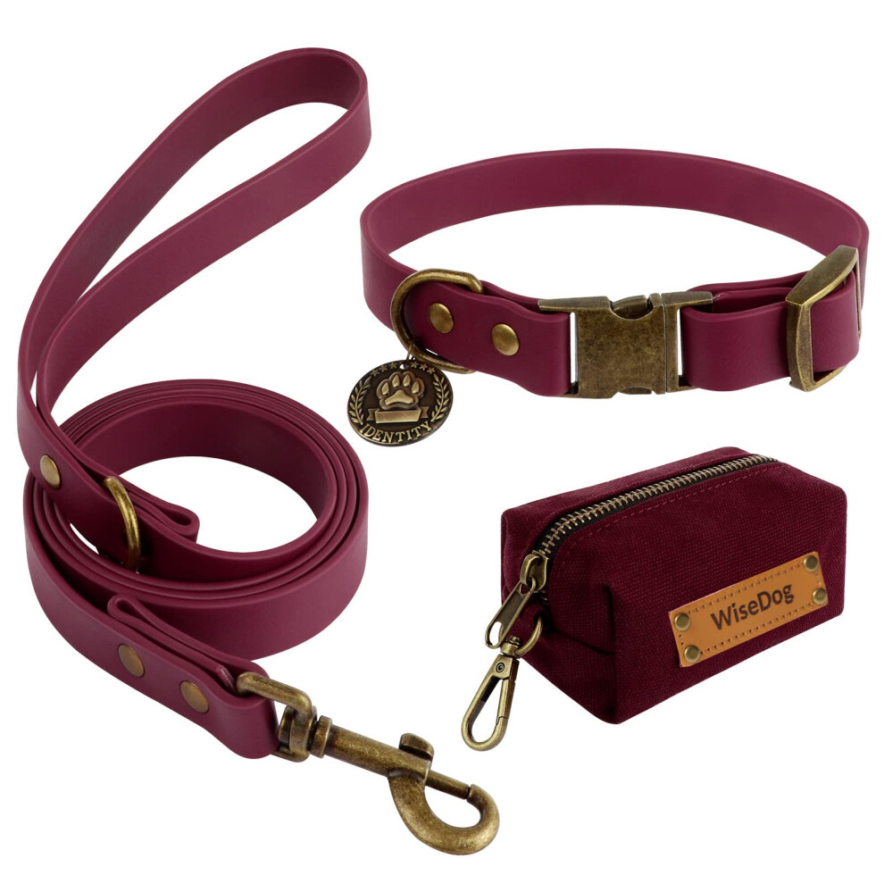 Set Di Collare E Guinzaglio Per Cani Wisedog: Collari Regolabili E Resistenti Con Guinzagli Per Cani Di Piccola, Media E Grande Taglia, Incluso U-image