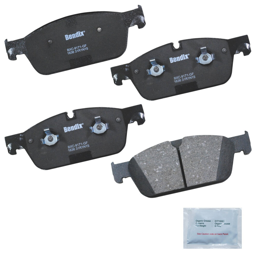 Bendix Priority1 Cfc1636 Ceramic Front Brake Pads For Select Models Mercedes-Benz Gl500 Gl550 Gle43 Amg Gle350 Gle450 Gle550 Gle550e Gls500 Gls 887243215947