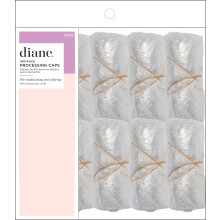 Diane Einweg-Haarkappen fr die Verarbeitung durchsichtig, fr Salons, DIY, Konditionieren, Frben, Haarbehandlungen, Beutel mit 100 Stck D722