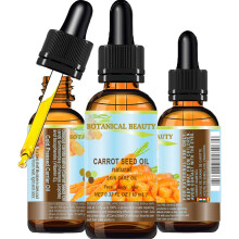 KAROTTENSAMENL 100 % natrliches, kaltgepresstes Trgerl. 0,33 Fl.oz.- 10 ml. Haut, Krper, Haare und Lippenpflege. Eines der besten le zur Verj