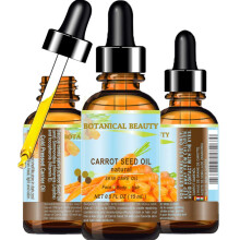 KAROTTENSAMENL 100 % natrliches, kaltgepresstes Trgerl. 0,5 Fl.oz.- 15 ml. Haut, Krper, Haare und Lippenpflege. Eines der besten le zur Verjn