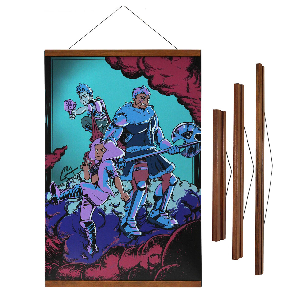 Cintre magn   tique pour affiches, cadre en bois, 30,5 cm, 45,7 cm ou 61 cm de large, noir, blanc, gris, pour toile, tapisserie, d   coration murale,
