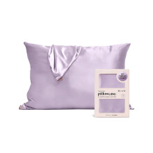 Kitsch Satin Pillowcase with Zipper for Hair & Skin Softer Than Silk Pillow Cases Queen Smooth Pillow Covers Machine Washable Wrinkle-Free Coolin