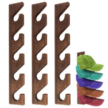 3 -szt. Stojak na czapke do czapek baseballowych WALL WALL WALNED HAT ORGANIZER ORGANIZER WAGER WATLITY PIATEGO KAPER HAT CAKSY DODATKOWE DO CIAc