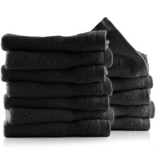 Hearth Harbor Washcloths 12 Pack 100 Cotton Washcloth for Body and face High Absorbent and Soft 13x13 Body Wash Cloth