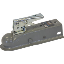 Kopers Producten 0091050 Trailerkoppeling met rechte tong voor 2-inch kanaal 1-7/8-inch trekhaakkogel 2 000 MGTW Klasse 1 Primerafwerking Geen montag
