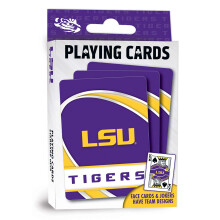 MasterPieces Family Games - NCAA LSU Tigers Spillekort - Officielt licenseret spillekortspil til voksne B?rn og familie