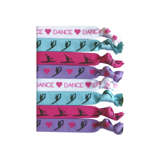 Elastici per Capelli da Danza - 8 Pezzi, Regali per Ragazze, Accessori per Danzatori