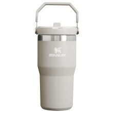 Stanley IceFlow Edelstahlbecher vakuumisolierte Wasserflasche fr Zuhause, Bro oder Auto, wiederverwendbarer Becher mit Strohhalm, auslaufsicher,