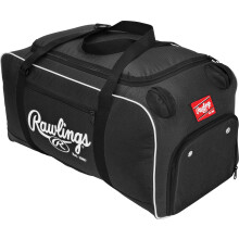 Rawlings | Bolsa de lona COVERT para equipo | Bisbol/Softbol | Negro