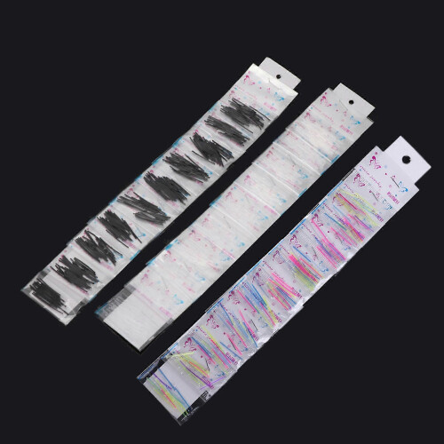 (Multi, One size) 250Pcs Clear Plastic Sticks Hypoallergenic Studs Pins Bars Ear Piercing Retainer 1