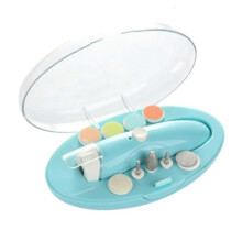 (As show, One size) Baby Nail File Electric with Light Newborn Babies Care Accessories for Infant