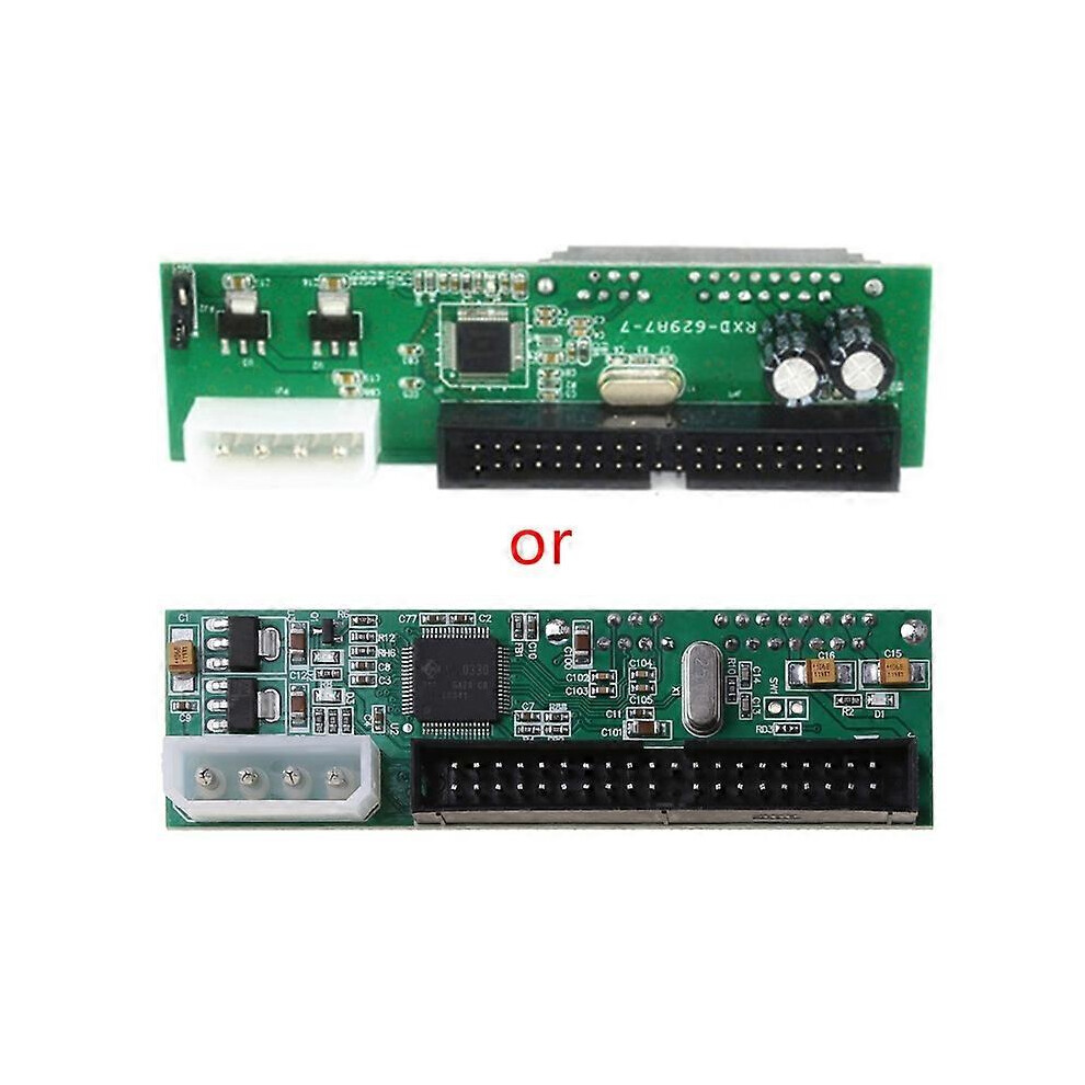 (As Show, One Size) Pata Ide To Sata Hard Drive Adapter 3.5 Hdd Parallel To Serial Ata Converts Sata To Pata/Ata/Ide/Eide Converter 5022093382325