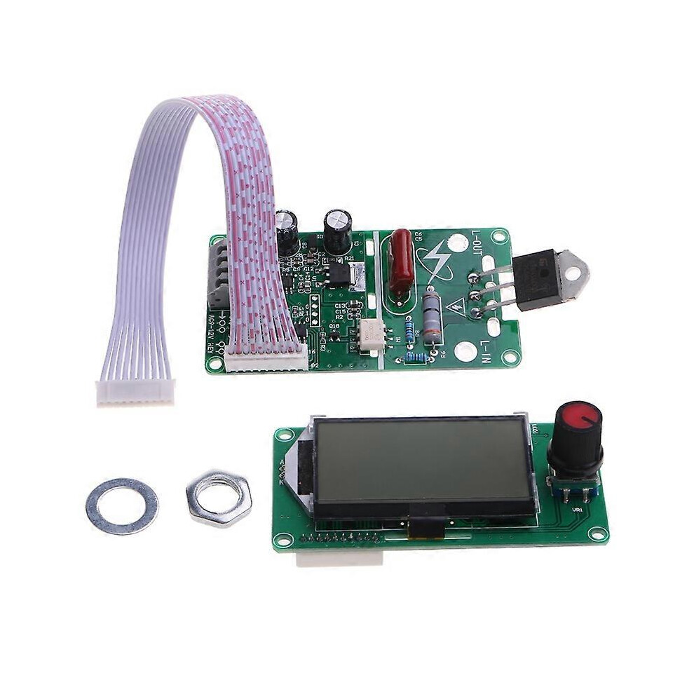 (100A, One Size) Double Pulse Encoder Spot Welder Controller Board Spot Welding Control Module 5022093305188