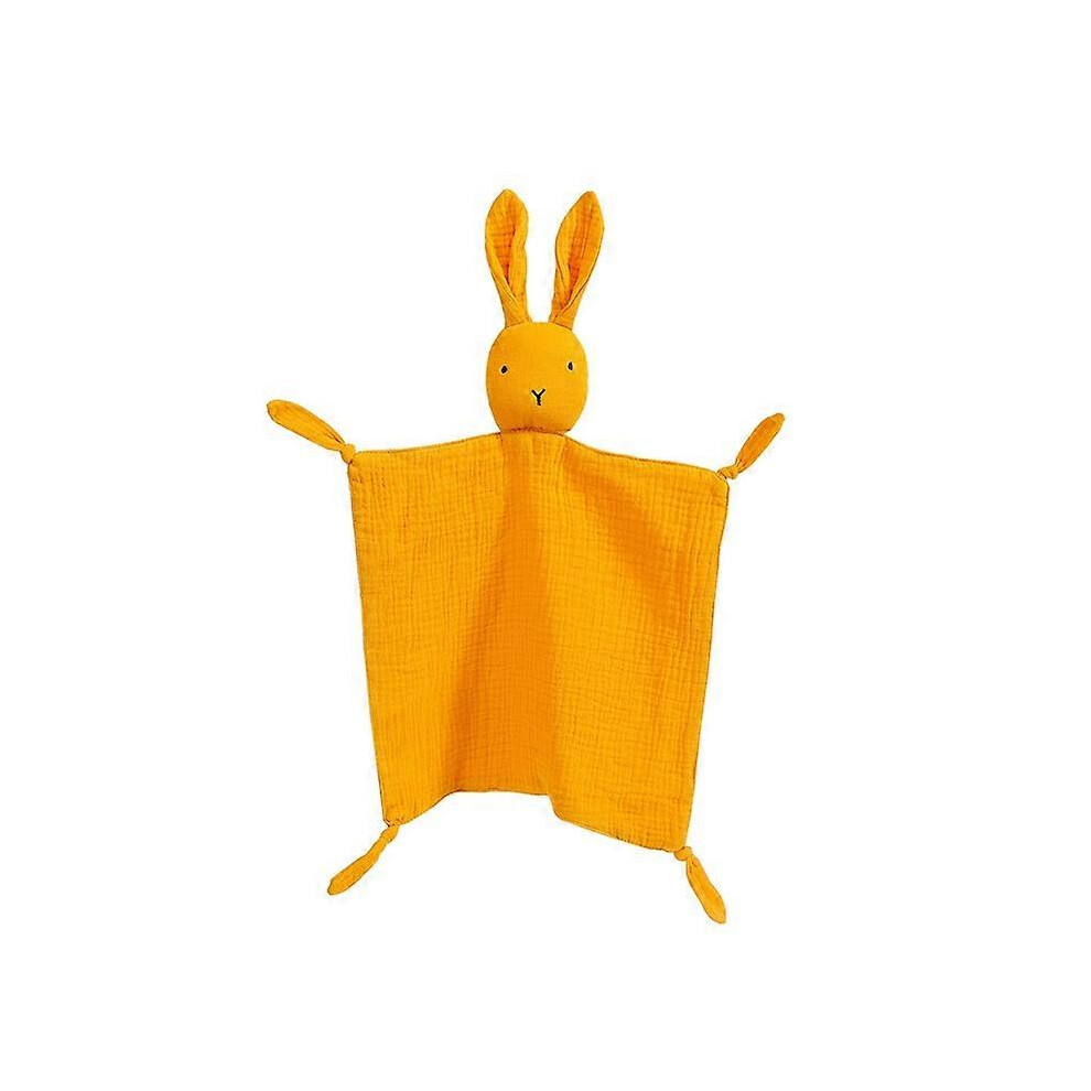 (, One Size) Baby Security Blanket Soothe Appease Towel Soft Animal Rabbit Doll Teething Bib Pink Furtalk