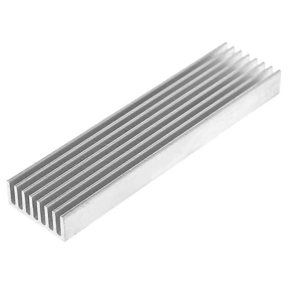 (As Show, One Size) 100X25x10mm Cooling Fin Radiator Heat Sinks For Cooling Gpu Ic Chips Vram Vga 5021564563591