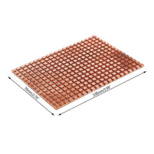 (As show, One size) Ultra Thin Pure Copper Mechanical Hard Disk Cooler Heat Sink Cooling 2.5 Inch