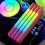 (As show, One size) High Compatibility ARGB Memory Spreader Cooler DDR3 Desktop Heatsink 5V 3PIN 2