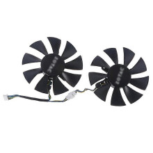 (As show, One size) 87mm GFY09010E12SPA 4Pin VGA Fan Graphics Card Cooling Fan for Geforce GTX 1070