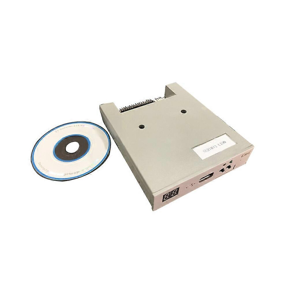 (As Show, One Size) Usb Floppy Disk Reader Drive 3.5In External Portable 1.44 Mb Fdd Diskette Drive 5022093383247