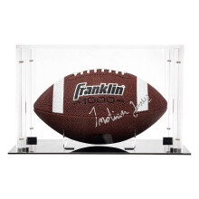 Franklin Sports Scatola Espositore per Pallone - Case Acrilico Durevole - Design Magnetico - Memorabilia - Protezione UV