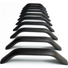 (As show, One size) 10X Drawer Handles and Knobs Kitchen Cabinet Door Handles Cupboard Drawer Bedroom Furniture Pull Center Distance 128mm, Sandblasting Process