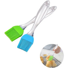 (As show, One size) 2 Pieces Kitchen Brush, Silicone Brush, Silicone Kitchen, Barbecue Brushes, Pastry Brush, for Barbecue, Cakes, Cooking, Baking Cooking, Brushing Oil
