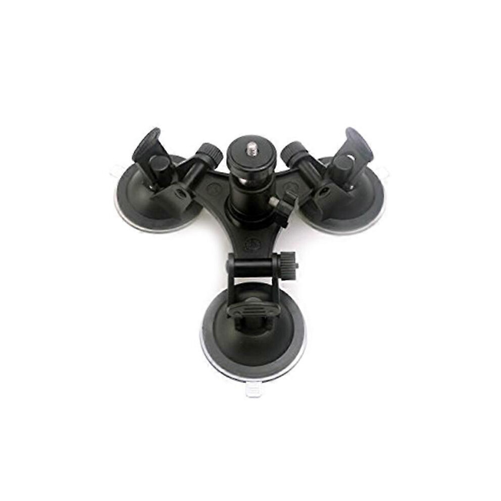 (As Show, One Size) Triple Suction Cup Mount Low Angle Sucker Holder For Gopro Hero 2 3 3+ 4 Camera 5021564535413
