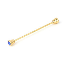 (Silver, One size) Mens Shirt Collar Pin Necktie Tie Clip Clasp Brooch Bar Barbell Lapel Stick New