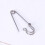 (45mm, One size) Heavy Duty Safety Pins 10 Pcs/Set Silver Tone Large Strong Pinning Sewing Tools 4