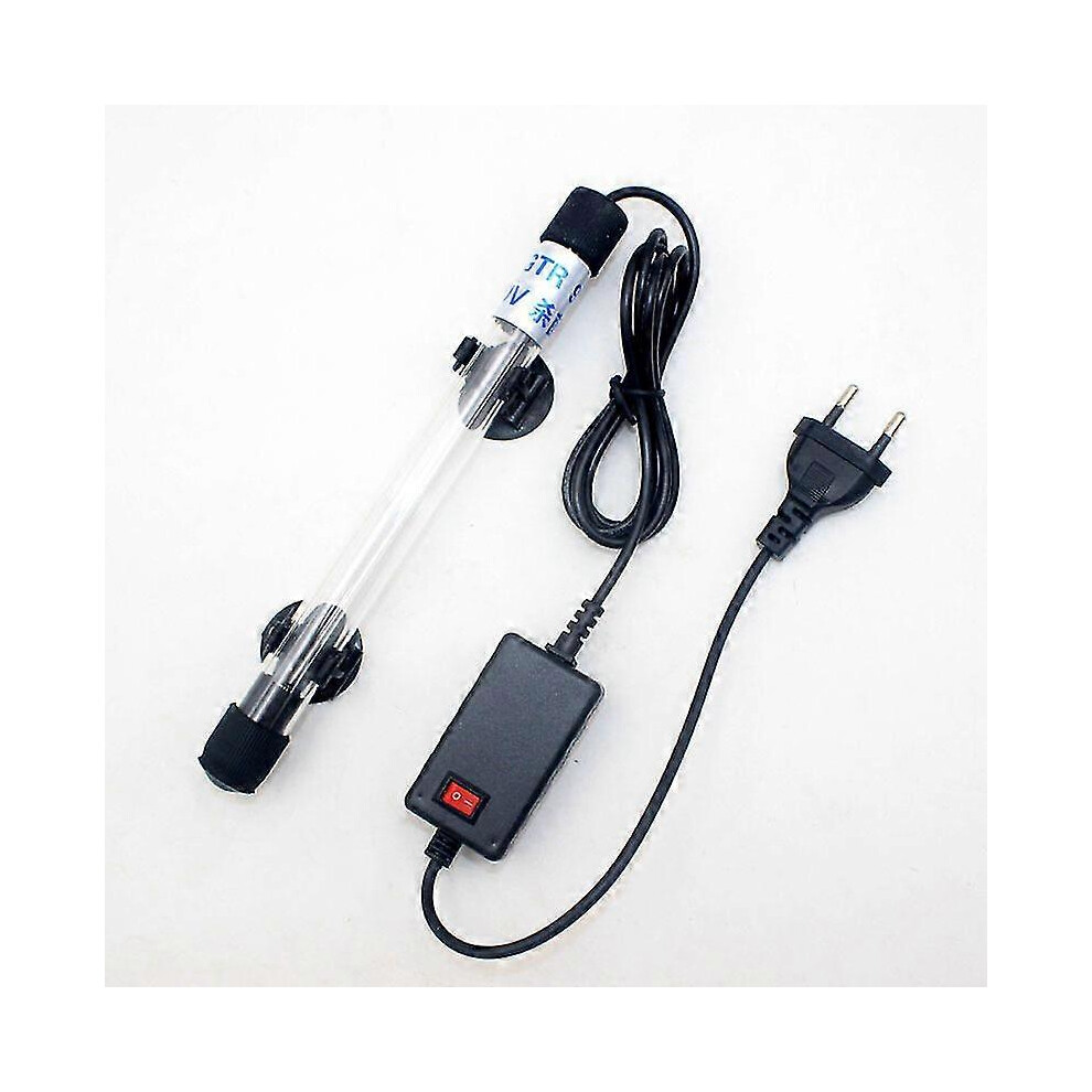 (As show, One size) Disinfection Lamp 220-240v Waterproof Lamp Aquarium Disinfection Lamp For Aquarium Maintenance Aquarium Water Treatment (7W)