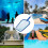 (As show, One size) Swimming Pool Net Professional Fine Mesh Frame Landing Net - Pool Accessory 5