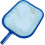 (As show, One size) Swimming Pool Net Professional Fine Mesh Frame Landing Net - Pool Accessory 1