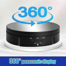 (As show, One size) Electric Turntable, 360 Degree Rotating Turntable, Electric Cake Turntable