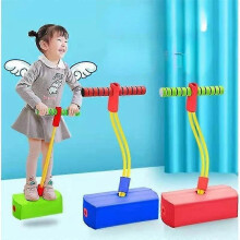 (As show, One size) Sports Games For Kids Children Toys For Boys Girls Pogo Stick Jumper Outdoor Playset For Kids Fun Fitness Equipment Sound Toys Purple