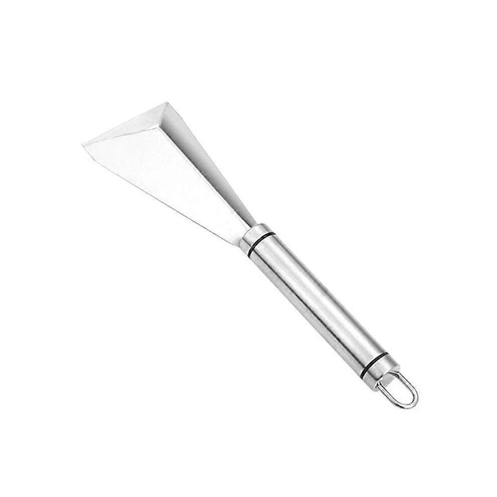 (As show, One size) Stainless Steel Carving Knife Triangular Shape Cutting Fruit Vegetable Pumpkin Carving Tool