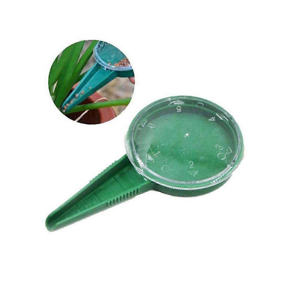 (As show, One size) 2 PCS Garden Seed Dispenser Sower Planter Seeds Dial 5 Different Settings Seeder Gardening Tools