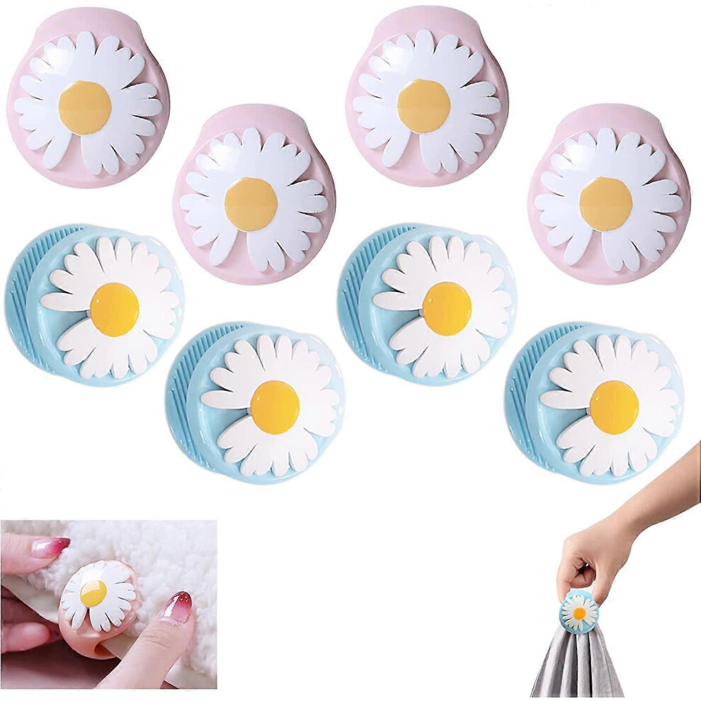 (As show, One size) Quilt Cover Clip, Non-Slip Quilt Clip, Quilt Clip, Needle-free Non-Slip Clip, Fixed Quilt to Prevent the Quilt from Moving (8 Pieces)