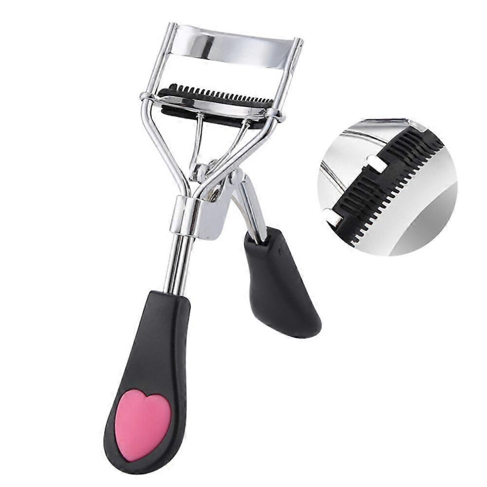 (As show, One size) Eyelash Curler With Lash Comb Accessory Best Professional Tool for Lashes Curls Without for Daily Makeup
