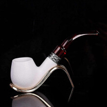 (As show, One size) High Quality Tobacco Pipes Meerschaum Pipe Cigar Meerschaum Pipe for Friends Pipe Smoking Tobacco Pipes