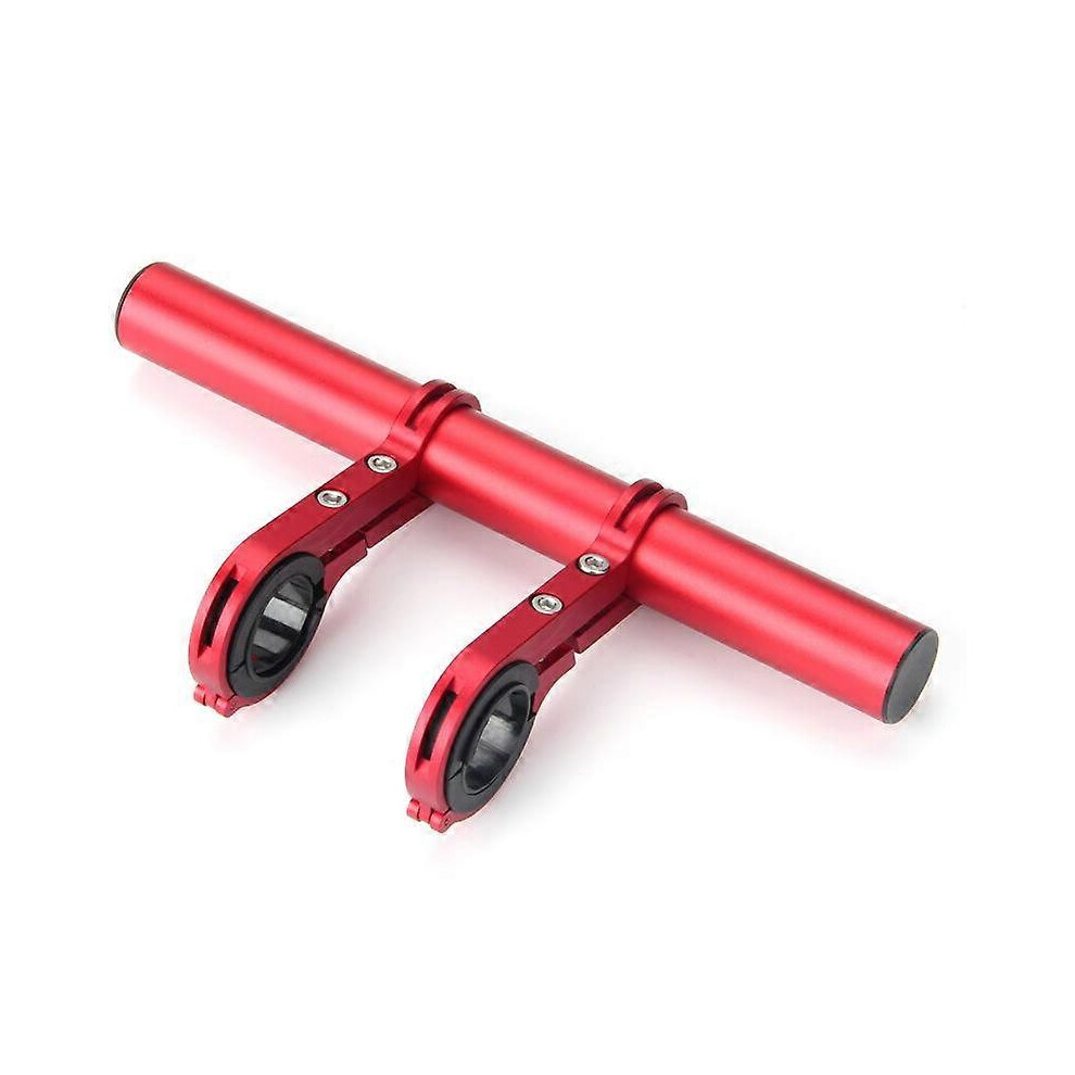 (As Show, One Size) Bike Handlebar Extender Bike Handlebar Extension Bracket Bike Handlebar Bracket Extender Premium Aluminium Red