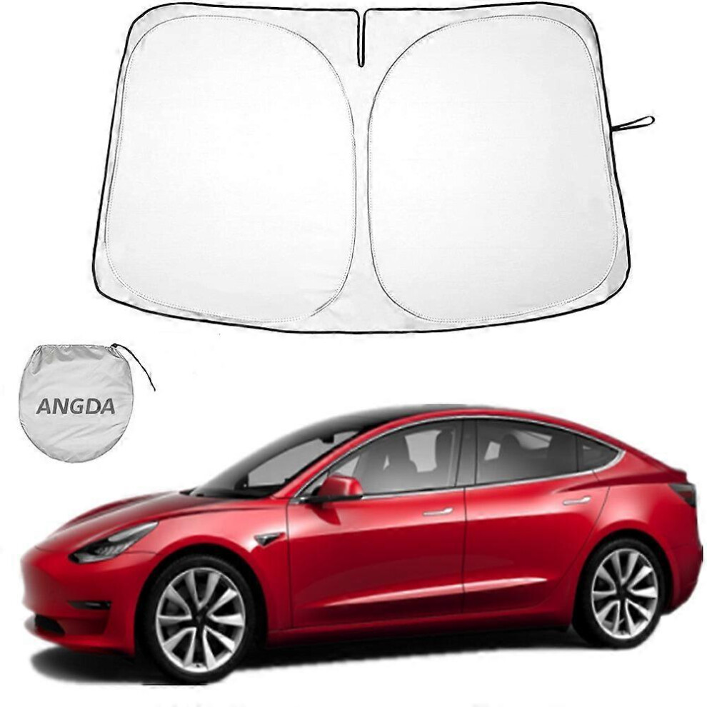 (As show, One size) Car Windshield Sun Shade, Foldable Sun Shade for Car Truck SUV Automotive Interior Sun Shade, Reflective Car Sun Shade for Front W