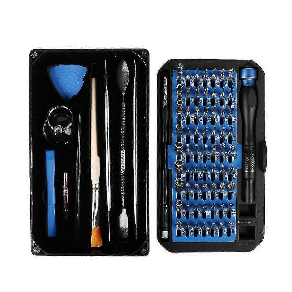 (As show, One size) 76 In 1 Magnetic Precision Screwdriver For Pc Phones Repair Tools Kits-image-OPC-PHPQFWB-NEW